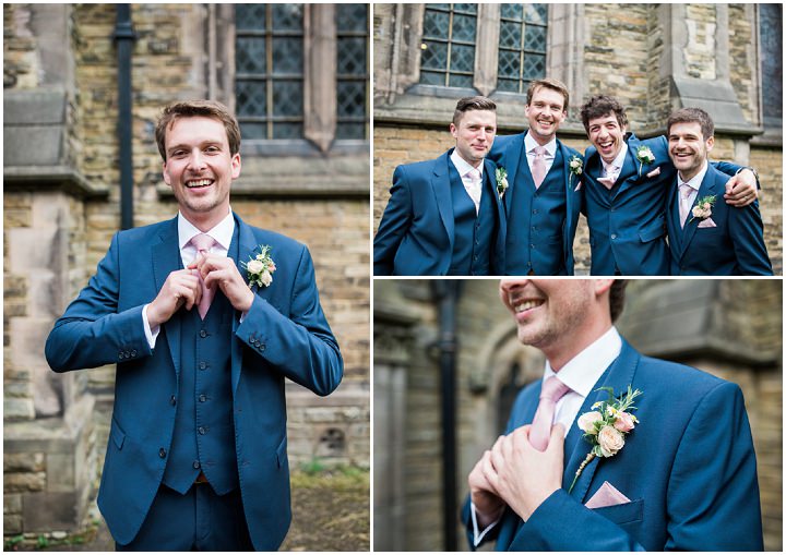 Relaxed Summer Garden Party Wedding In Cheshire By Amanda Balmain With Pink And Peach Flowers And